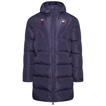 Active Long Padded Jacket - Navy