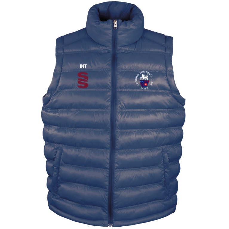 Padded Gilet : Navy