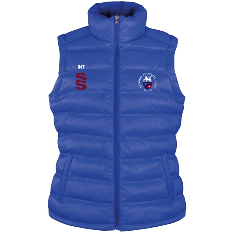 Women's Padded Gilet : Royal