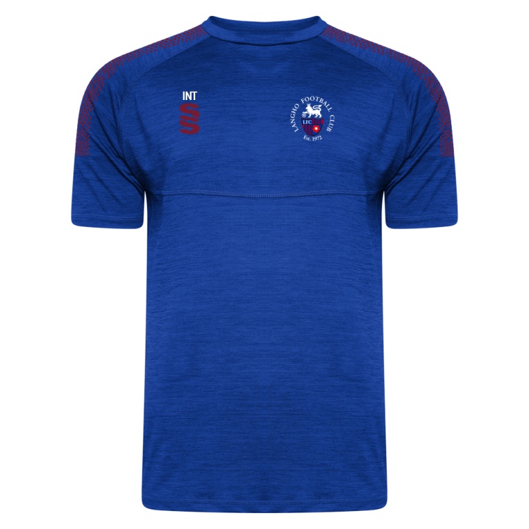 Dual Gym T-shirt : Royal Melange