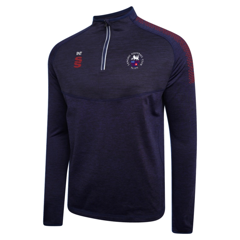 1/4 Zip Dual Performance Top : Navy